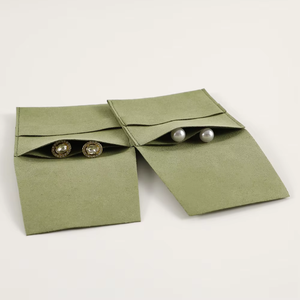 Sell 8*8cm Microfiber Jewelry Bag No logo High Quality Velvet Pouch Bag Jewelry Packaging Pouch Without logo 40pcs - Product Image 6