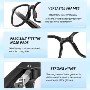 スマートウェアラブルヘッドセットBluetoothサングラスAi音声翻訳スマートメガネ男性女性用 - Product Image 6