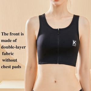 Reliure de poitrine garçon manqué soutien-gorge de sport respirant Corsets reliure de poitrine pour les femmes avec de gros seins - Product Image 4