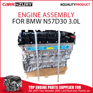 Carrhzury N57D30 3.0L conjunto de motor de bloque largo adecuado para <span class=keywords><strong>BMW</strong></span> N57 turboalimentado X5 Ar accesorios 2008-2016 <span class=keywords><strong>4</strong></span> cilindros nuevo - Product Image 2