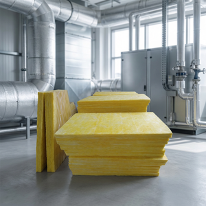 Aislamiento de Lana de Fibra de Vidrio de Alta Densidad para Envoltura de Tuberías de HVAC - Excelente Rendimiento Térmico y Acústico - Product Image 2