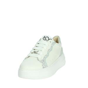 Zapatillas Donna K-10523 Bianco Rosa, Zapatos de Lona a la Moda - Product Image 6