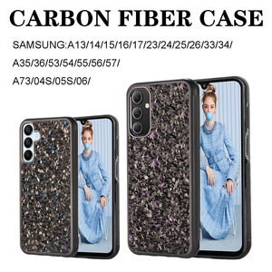 เคสโทรศัพท์มือถือคาร์บอนไฟเบอร์แบบฟอร์จ สำหรับ <span class=keywords><strong>Samsung</strong></span> <span class=keywords><strong>Galaxy</strong></span> A13/14/15/16/17/23/24/25/26/<span class=keywords><strong>33</strong></span>/34/35/36/53/54/55/56/57/73/05S/06/04S - Product Image 1