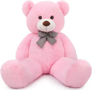 Custom Plush Toy Big Fluffy Bear EN71 PCP Certificate Kids Toys Maker OEM Manufacturer Suppliers