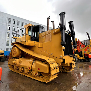 รถดันดินตีนตะขาบ Caterpillar D10N มือสองจากญี่ปุ่น พร้อมเครื่องยนต์ CAT3412 รถดันดินขนาดใหญ่ พร้อมริปเปอร์ สำหรับงานก่อสร้างและปรับระดับพื้นดิน - Product Image 1