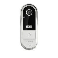 Sonnette WiFi avec interphone bidirectionnel, objectif grand angle, étanche IP65, réception à distance via application mobile