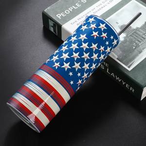 Tasse de Porto Rico tasse de gobelet Boricua <span class=keywords><strong>Roberto</strong></span> Clemente personnalisée tasse de gobelet mat à double paroi de 20oz avec paille et couvercle - Product Image 1