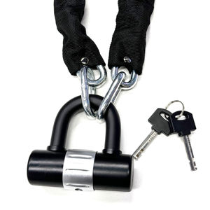 <span class=keywords><strong>Candado</strong></span> de Cadena <span class=keywords><strong>para</strong></span> Motocicleta/<span class=keywords><strong>Bicicleta</strong></span> Rarlux 2050-E de 100 cm, Galvanizado en Zinc, Reforzado, Antirrobo, con Llave de Desbloqueo, Más Vendido - Product Image 2