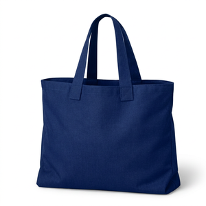 Sac fourre-tout en toile 100 % coton personnalisé COTTON FIELD Factory, sac de courses robuste avec poignée d'épaule, sac fourre-tout en toile personnalisé - Product Image 2