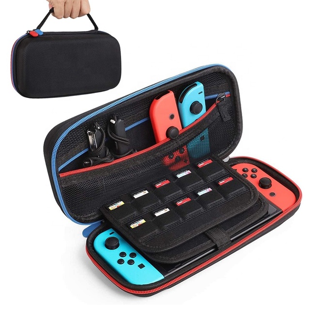Big Capacity Bag EVA Hard Carrying Storage Bags Case for NS Switch Console Protective Shell Skin Cover - case Only