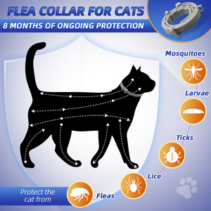 <span class=keywords><strong>Collier</strong></span> <span class=keywords><strong>anti</strong></span>-<span class=keywords><strong>puces</strong></span> et <span class=keywords><strong>anti</strong></span>-tiques pour chiens et chats, 8 mois, en caoutchouc, <span class=keywords><strong>anti</strong></span>-<span class=keywords><strong>puces</strong></span> et <span class=keywords><strong>anti</strong></span>-tiques, respectueux de l'environnement, pour animaux de compagnie, intérieur et extérieur - Product Image 5