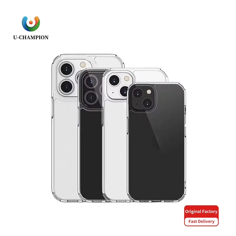 Produttori all'ingrosso antiurto TPU trasparente custodia per telefono cellulare per iPhone 11 12 13 14 15promax caricatore logo personalizzato