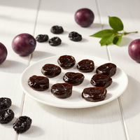 Bonbons gélifiés à la prune, confiture de prune, bonbons mous sucrés en vrac, vente en gros, sac OEM de 2,5 kg