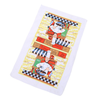 YOUCAN Sublimatieprint Absorberende Snel Droogende Rechthoekige Fruit/Groente/Chef Home Doeken