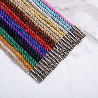 Corde en nylon torsadée 3ply produite en usine pour sacs en papier avec poignée en corde confortable