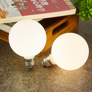 Led <b>Dragon</b> Ball Bulb G125 E26 Ac Wide Voltage Flicker Free Milky White Glass Home Hotel Office <b>Lighting</b> - Product Image 4