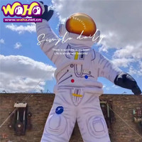 Astronaute Gonflable Géant, Décoration de Scène, Costume d'Astronaute Gonflable