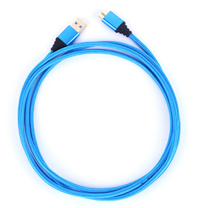 Cable de datos USB 3.0 a Micro USB de Lung Kay, trenzado de nailon, para teléfono móvil y disco duro externo - Product Image 5