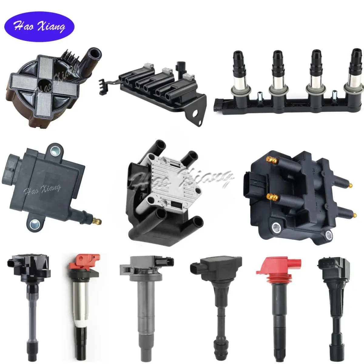 High Quality Auto Ignition Coil For Toyota Nissan VW Mitsubishi Porsche Renault Pickup Ignition Coil Pack