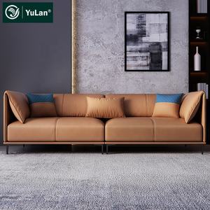 Sofá moderno de lujo para sala de estar, conjunto de sofás de 1, <span class=keywords><strong>2</strong></span> y <span class=keywords><strong>3</strong></span> plazas, de piel sintética, nuevo diseño - Product Image 2