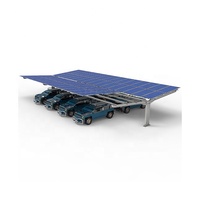 Anges Solar Carport Système de montage solaire Panneau PV Carport Parking Structure System