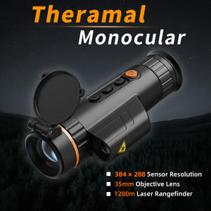 MK-LR-335 레이저 거리 측정기가 장착된 열화상 단안경. 384x288 고해상도 열화상 단안경 50Hz 야간 투시 장치 - Product Image 5