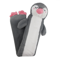 Haute Qualité Animal Moelleux Doux En Peluche Long Chaud Sac En Caoutchouc Naturel Bouteille D'eau Chaude Capybara Couverture Enfant Cadeaux