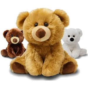 2024 Popular Colorful Teddy Custom Plush Toy Bear Factory Wholesale Mini Giant Teddy Soft Cuddly Bear Stuffed Animal