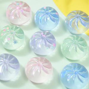 Mini Bollos de Cristal, Mini Dumplings de Maltosa Masticables, Juguete de Comida de Simulación para Aliviar el Estrés - Product Image 1