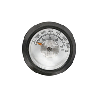 Mini Gauge Pompa PCP Tekanan Tinggi Pemadam Kebakaran Indikator Tekanan 6000PSI 30mpa 4500psi dengan Karet Perlindungan Manometer
