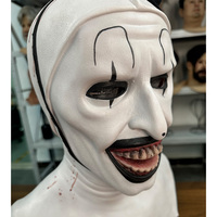 Masque intégral en silicone réaliste, costume de monstre effrayant pour Halloween, couvre-chef en latex pour jeux de rôle et accessoires de performance