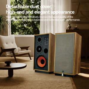 Enceinte Hi-Fi sur pied CHORDIO HT-12 - Enceinte de cinéma maison rétro 3 voies, médium 50 cœurs, caisson en <span class=keywords><strong>bois</strong></span>, fréquence 30 Hz-20 kHz - Product Image 5