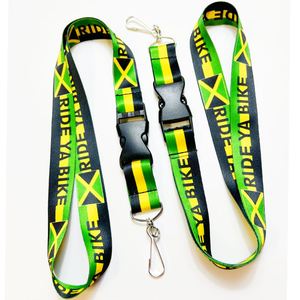 Personalized Brand Leather Custom Logo <b>Polyester</b> <b>Lanyards</b> With High Quality Buckle for School and Office - Product Image 4