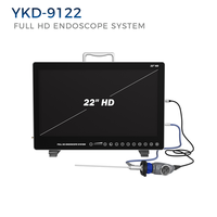 Caméra d'endoscopie portable de qualité médicale IKEDA 9122 4-en-1 avec FHD/1080P pour laparoscopie, ORL, hystéroscopie, procédures d'urologie