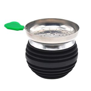 Accesorios para Fumar al por Mayor: Cuencos de Silicona y Acero Inoxidable 2 en 1 para Control de Calor - Accesorios Redondos para Cachimbas - Product Image 6
