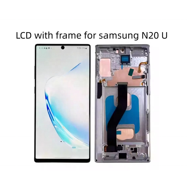 TFT For Samsung Note20 Ultra N985F N986B LCD Note 20 Ultra Display With Frame Touch Screen Digitizer Assembly N20U display
