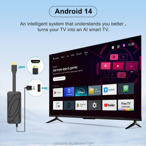 Canzone Android 14 <span class=keywords><strong>TV</strong></span> Stick Versión Global Amlogic S905X5M Quad Core 4K HDR WiFi de Doble Banda Smart <span class=keywords><strong>TV</strong></span> Box 2GB 32GB - Product Image 2