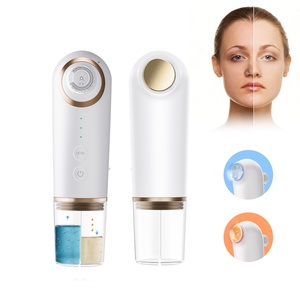 Aspirateur de points noirs chaud/froid, nettoyeur de pores, 3 niveaux, 4 têtes de remplacement, appareil électrique d'aspiration pour le soin de la peau du visage - Product Image 3