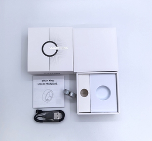 Nhẫn thông minh theo dõi nhịp tim, oxy máu, thể dục, chống nước, bán chạy tại nhà máy, có chức năng chuyển đổi video, quà Giáng sinh dành cho nam nữ - Product Image 2