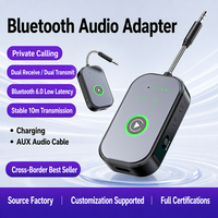   Adaptateur émetteur-récepteur avec indicateur de niveau de batterie pour affichage en temps réel du niveau de charge restant