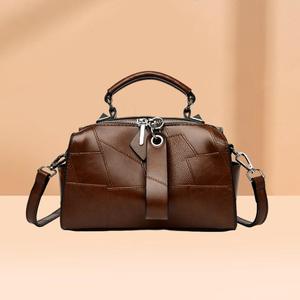 Nouveau Sac à Bandoulière Vintage pour Femme Grande Capacité Léger Durable Fermeture Éclair Élégant Tendance - Product Image 2