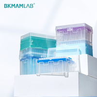 Boîte de pointeuses de pipette stériles sans enzyme avec filtre / Pointeuses de pipette universelles stérilisées avec volume de 10 µl à 10 ml disponibles
