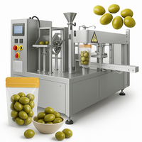 Machine d'emballage rotative entièrement automatique pour sachets préformés, directement de l'usine, pour les olives