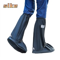 SLKE Couvre-chaussures de pluie unisexe imperméables, épaissis, résistants à l'usure et antidérapants pour baskets et bottes