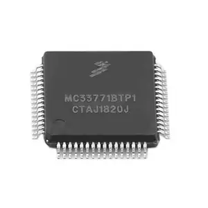 Xinborui MC33771BTP1AE QFP-64วงจรรวมจัดการแบตเตอรี่ PMIC - Power Management IC Premium, 14ช่อง, TPL