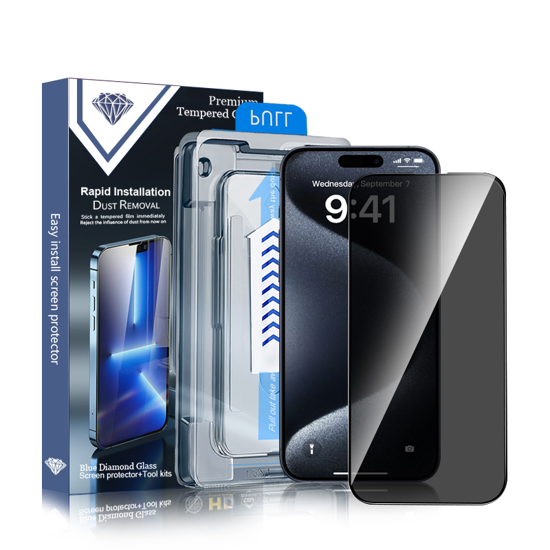 Pellicola privacy nera+applicatore