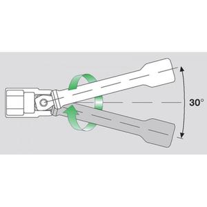 STAHLWILLE - 13010006 Rallonges avec entraînement oscillant-EAN 4018754091157 ACCESSOIRES CLÉ À DOUILLE 1/2" - Product Image 2
