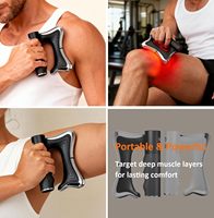 Outil de massage musculaire électrique, couteaux fasciaux chauffants et vibrants, masseur portatif pour tissus profonds, pour la relaxation corporelle, masseur GuaSha
