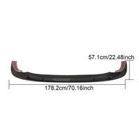 Kit de lèvres de pare-chocs avant en fibre de carbone sèche RS3 pour Audi RS3 8Y Base Sedan 4 portes 2022
