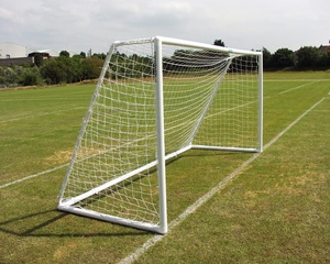 Portería de fútbol de acero de suministro directo de fábrica, portería de fútbol portátil con redes de fútbol - Product Image 6
